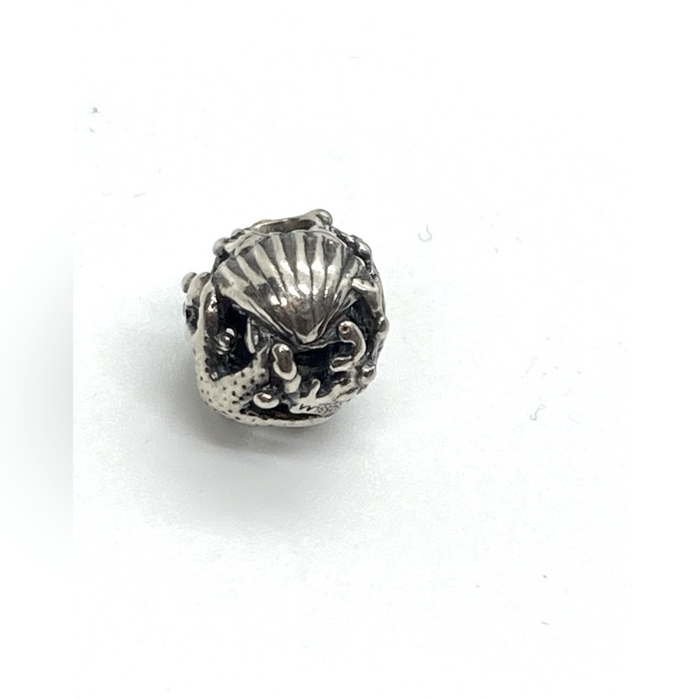 Trollbeads 925 Sterling Silver Treasures Seas Starfish Charm Bead 11328